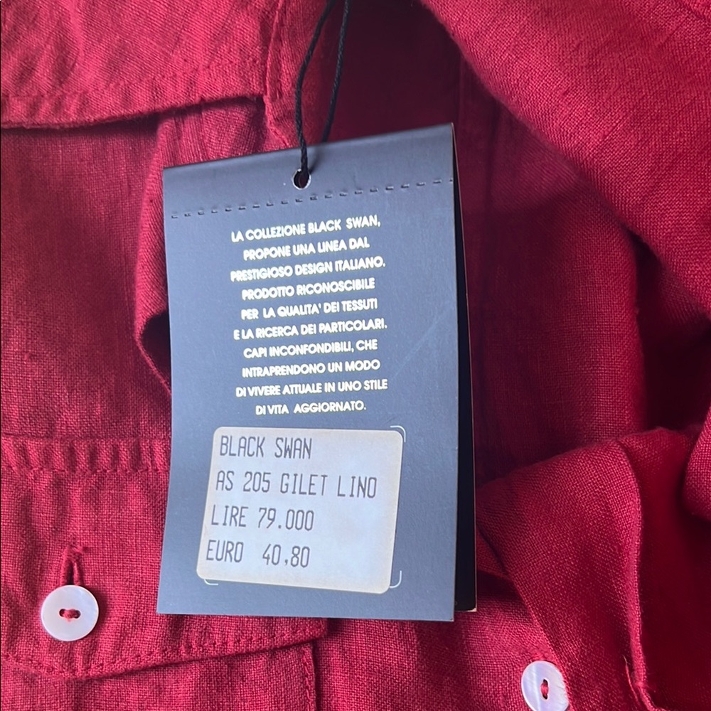 Sleeveless Linen Button-Up Top - Picture 10 of 12